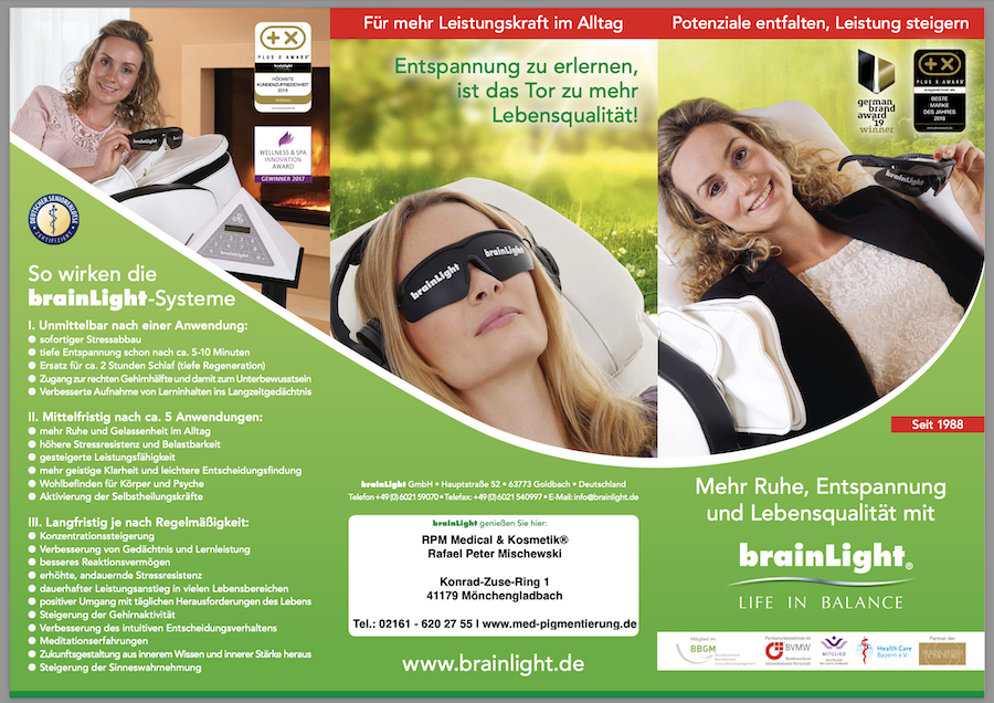 brainLight®-Kundenbroschüre-RPM-Medical-Kosmetik | RPM Medical & Kosmetik Rafael-Peter Mischewski Mönchengladbach